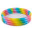 Piscine gonflable ronde pour enfants 3 anneaux Intex 58449EP Rainbow Ombre
