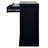 Black Color Modular 24 Wine Bar Cabinet Buffet Cabinet