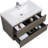 Ali Floating Bathroom Vanity with Sink