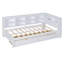 Lit de jour en bois avec 2 tiroirs, lit de jour avec tablette de rangement et ports de chargement USB-1612704397-1612704394