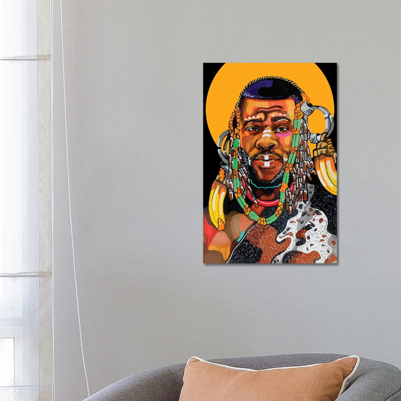 King Is Black - Print on Canvas, Wrapped Canvas, 66.04 cm H x 45.72 cm W x 1.91 cm D