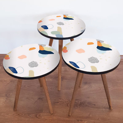 Tables gigognes 3 pieds Alejo