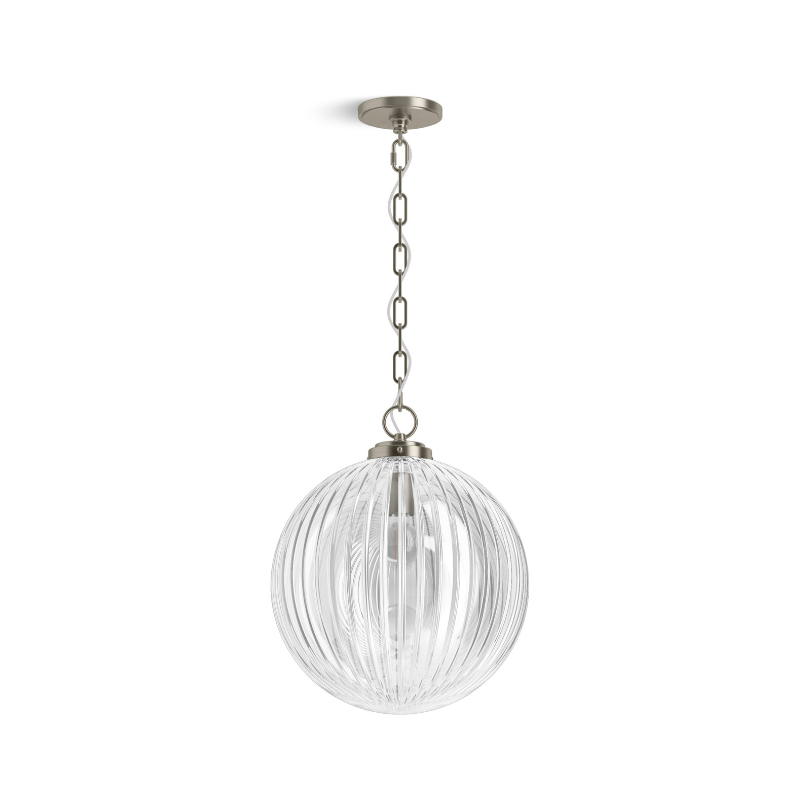 Embra By Studio McGee 14 in. Pendant, Brushed Nickel