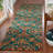 Heritage Hand Tufted Wool/Cotton Oriental Rug in Green/Orange-1687010604