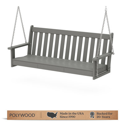 POLYWOOD Vineyard 60.5" Porch Swing