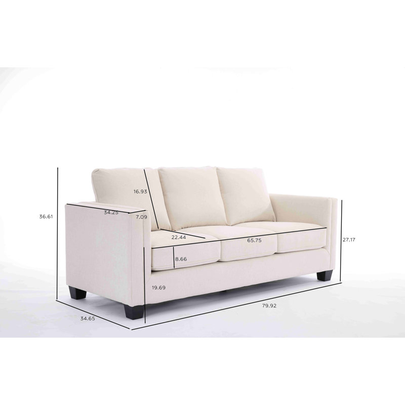 Ensemble de salon 3 pièces, Beige