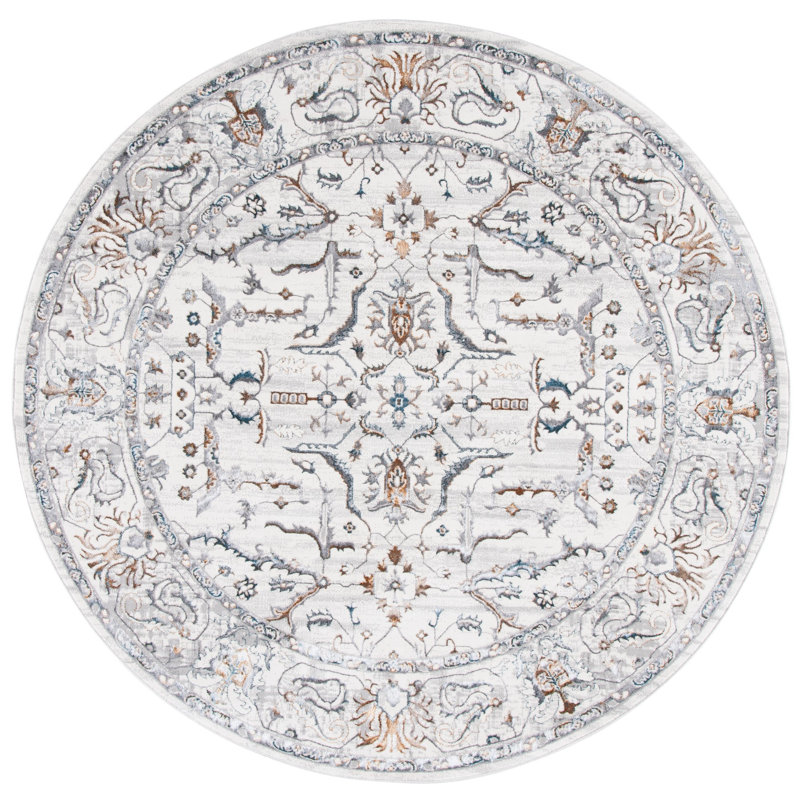 Melgar Performance Oriental Rug, Round 6'7"