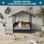 Niche pour chien en rotin-112898995