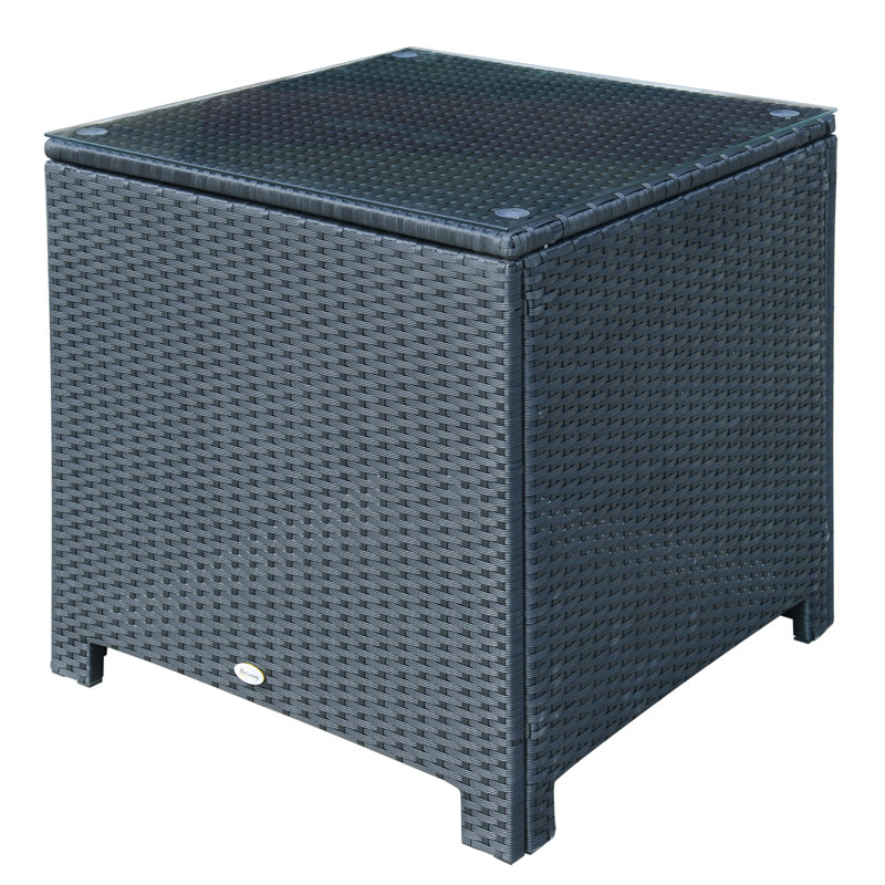Table basse en osier