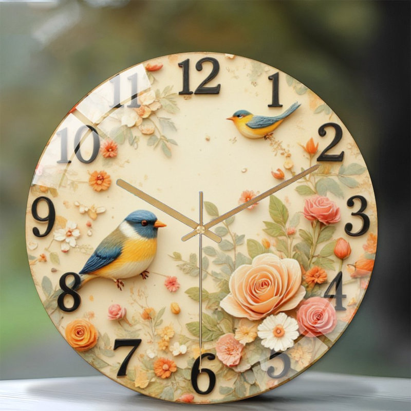 Horloge murale 12 po