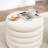 Ashyiah 23.5'' Wide Storage Ottoman With Small Stool-1164108307