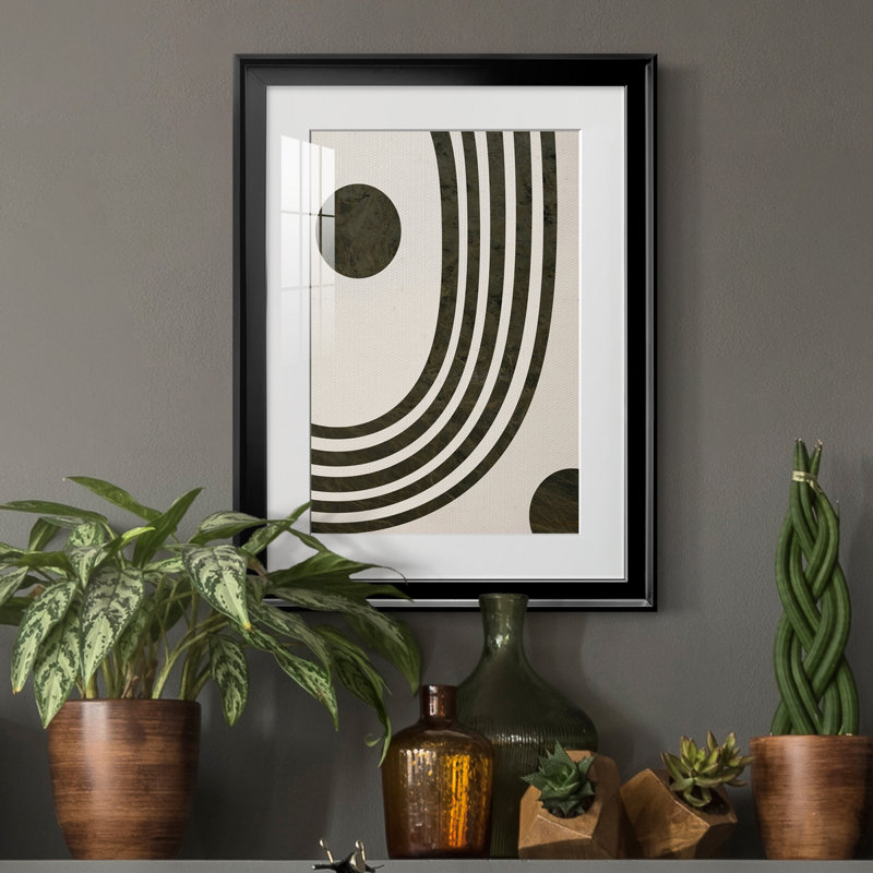 «Tubular Abstract I», reproduction encadrée de qualité supérieure, prête à être accrochée, H 18,5 po x l 24,5 po x P 1,5 po