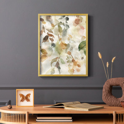 Cascading Nature II, reproduction encadrée - bois massif