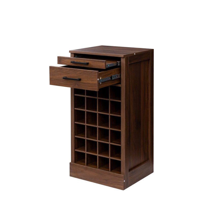 bar à vin modulaire, Noyer brun