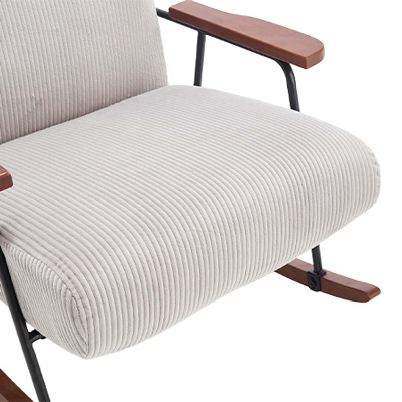 Fauteuil à bascule Modern, Gris