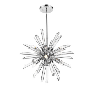 Lustre de sphère spoutnik 6 lumières Dewsbury