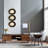 9X14.3X25.2" Metal Table Lamp