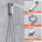 Thermostatic All-In-One Kit with Rough in-Valve