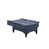 100 % lin bleu marine est en rupture de stock