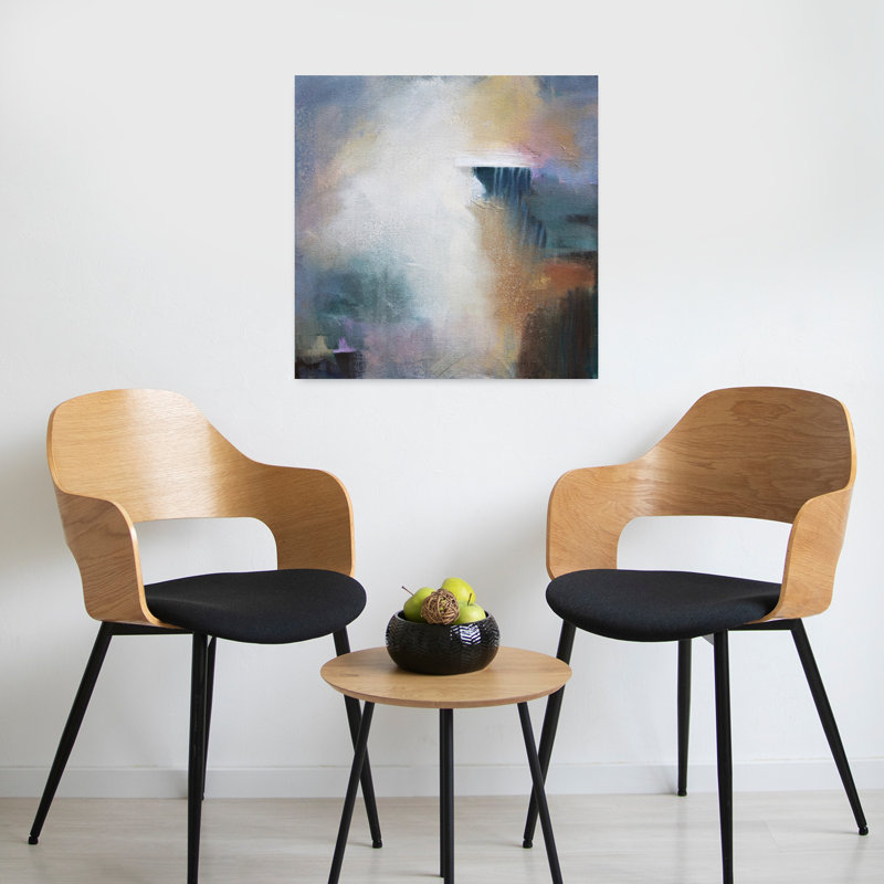 Art abstrait contemporain First Light, H 24 po x l 24 po