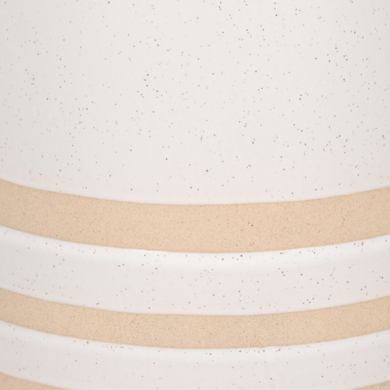 Kekoa Handmade Ceramic Table Vase, 10" H x 7" W x 5" D