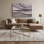 Minimalisme 43, art mural sur toile rose-24136273