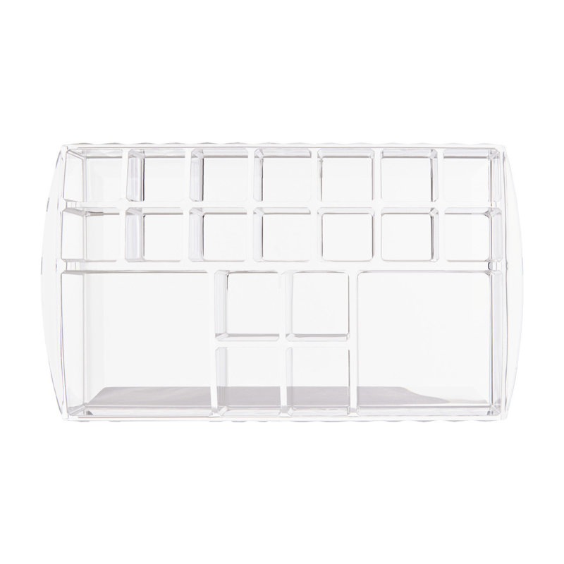 Emberly Plastic 20 Compartment Makeup Organiser