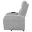 Fauteuil inclinable capitonné