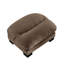 Repose-pieds Flora en chenille - brun-1777498950
