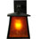 Metal and Steel Wall Light