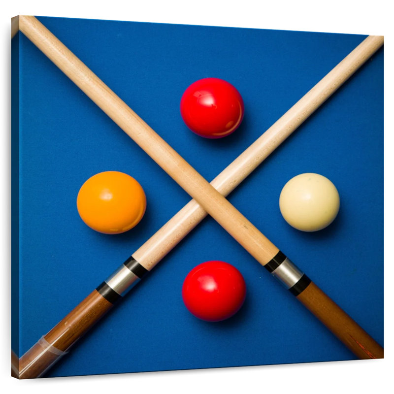 Balle et bâtons de billard Senne