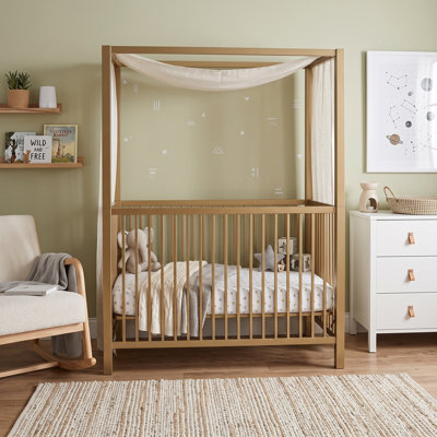 Hannah Metal Canopy Crib