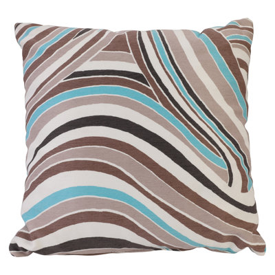 Junna Abstract Reversible Throw Pillow