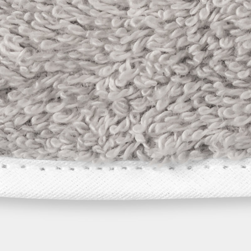 Cairo Wave Bath Sheet, Pearl/white