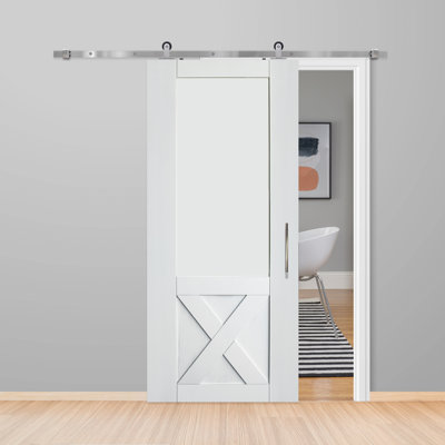 Barndoorz BarnCraft Primed Barn Door