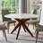 Gamino Round Solid Wood Base Dining Table-963890852