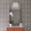 Star Flat Solid Wood Beveled Wall Mirror