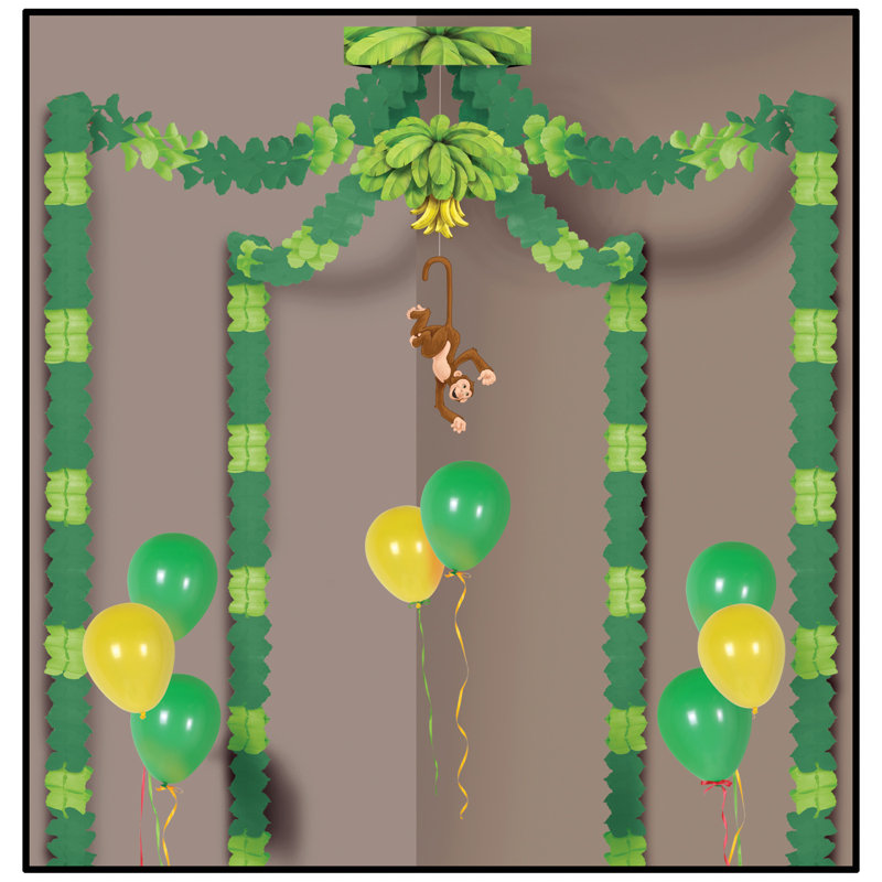 Auvent Jungle Monkey Party