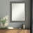 Filigree Half-Inch-Bevel Framed Wall Mirror-120279201