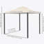 Pavillon de jardin avec filet 10 'x 12' Outsunny-125778489