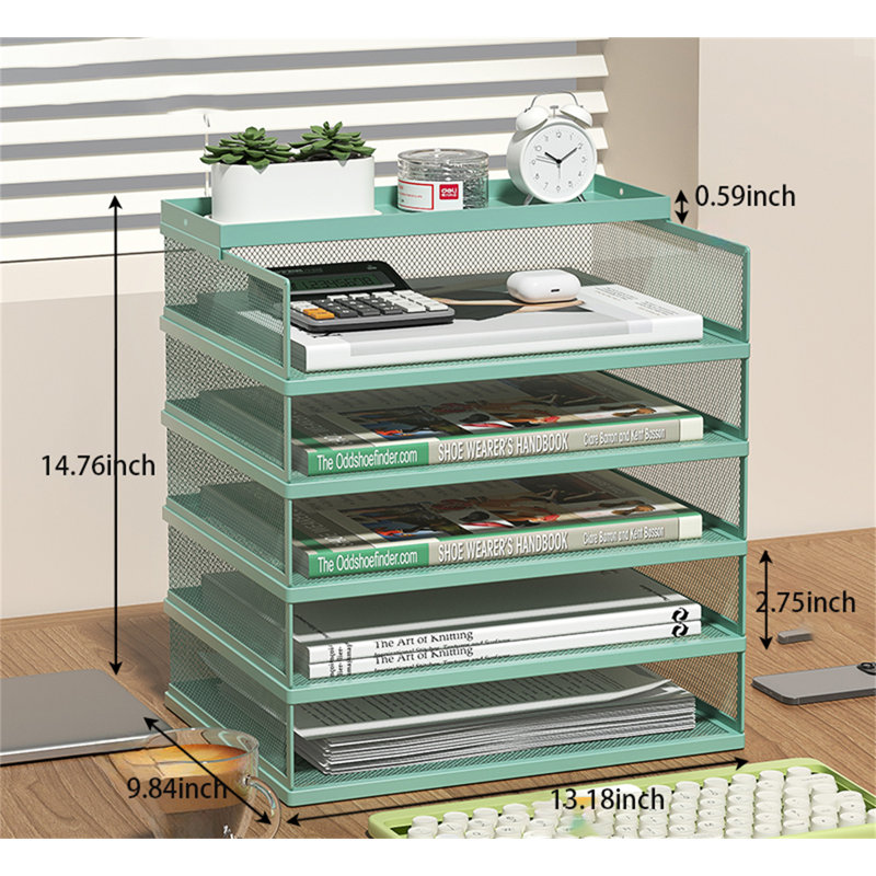 Margith Metal File Organizer