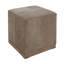 Square Leather Ottoman