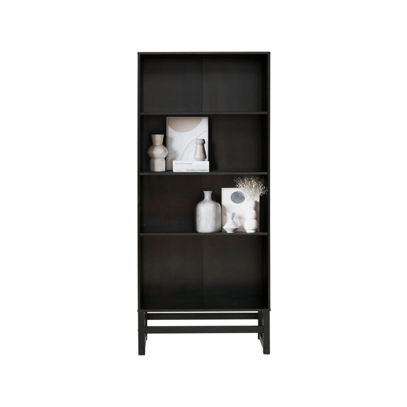 Evei 175cm H x 75cm W Standard Bookcase, Espresso