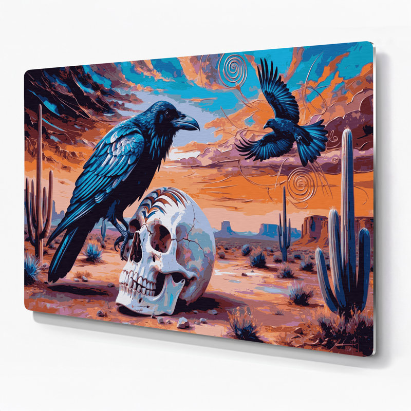 «Southwestern Animals», art mural rose en métal 46, H 20 po x l 30 po