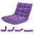 Folding Floor Chair with Back Support-139618465