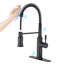 Robinet de cuisine tactile avec douchette extractible