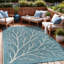 Tapis floral d'intérieur pour l'extérieur-130819305-130819313
