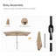 295cm Market Parasol-214257764