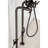 Kingston Brass Concord Freestanding Tub Faucet with Supply Line and Stop Valve-50824170-115316762