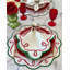 Ribbon Twirl Cotton Blend Scalloped Napkins-1816766191